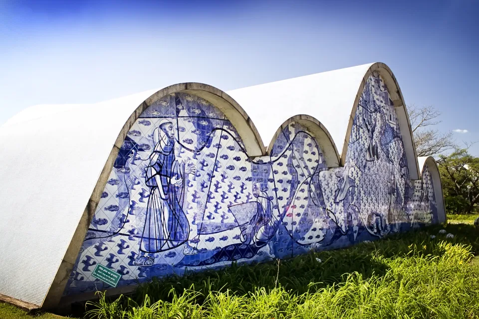 Pampulha church in Belo Horizonte, Minas Gerais