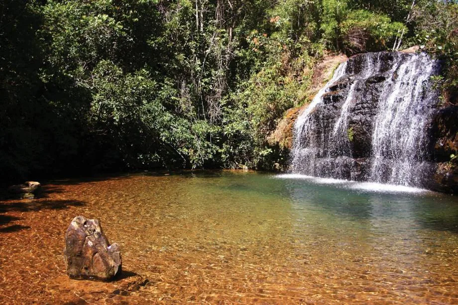 Caldas Novas State Park landscape