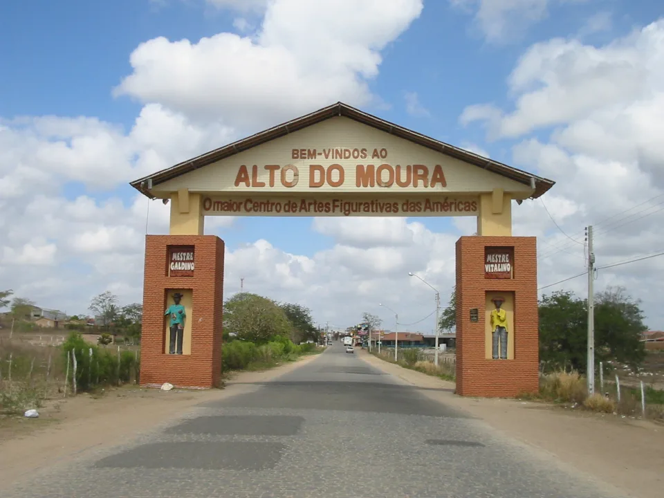 Kulturviertel Alto do Moura in Caruaru, Pernambuco