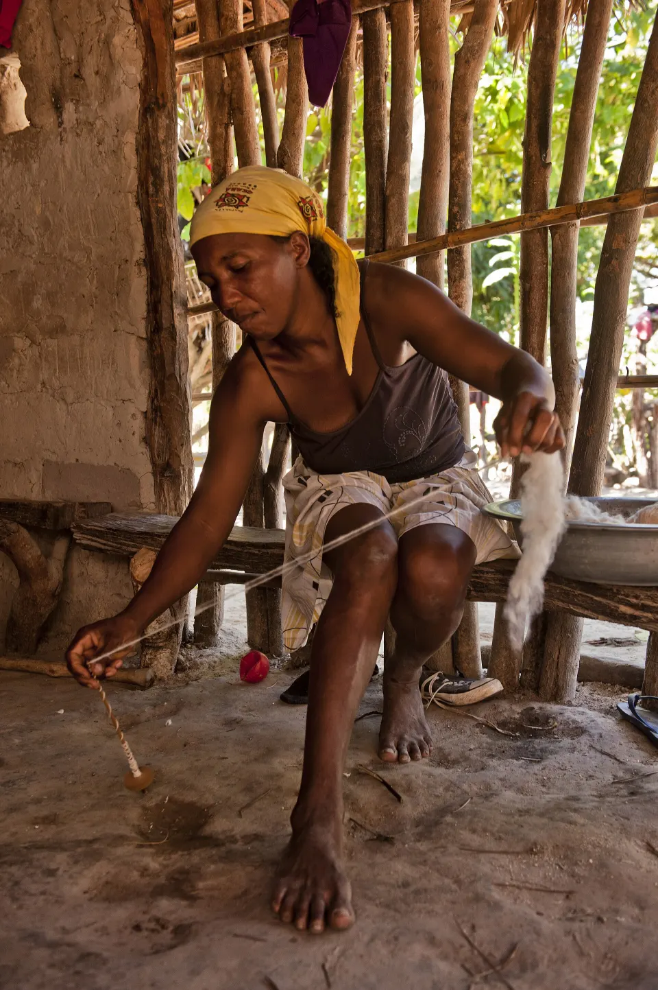Kalunga community craft tradition in Vão de Almas