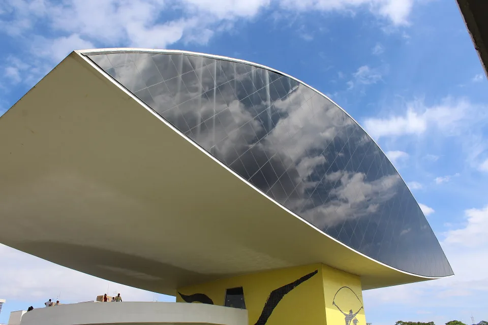 Oscar Niemeyer Museum in Curitiba
