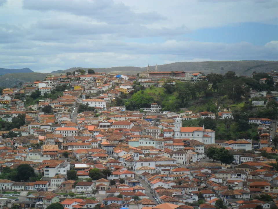 Historic centre of Diamantina in Minas Gerais