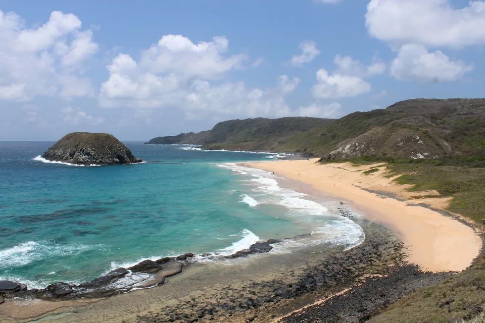 Praia do Leão on Fernando de Noronha