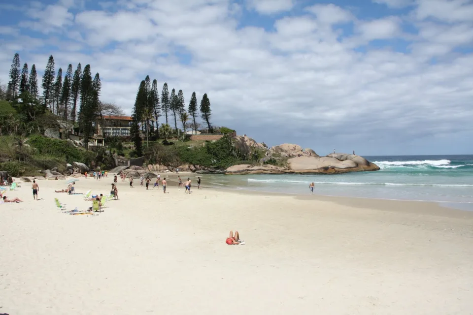 Joaquina-Strand in Florianópolis, Santa Catarina