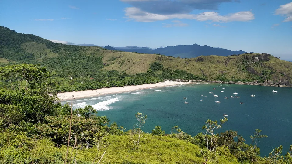 Praia do Bonete on Ilhabela