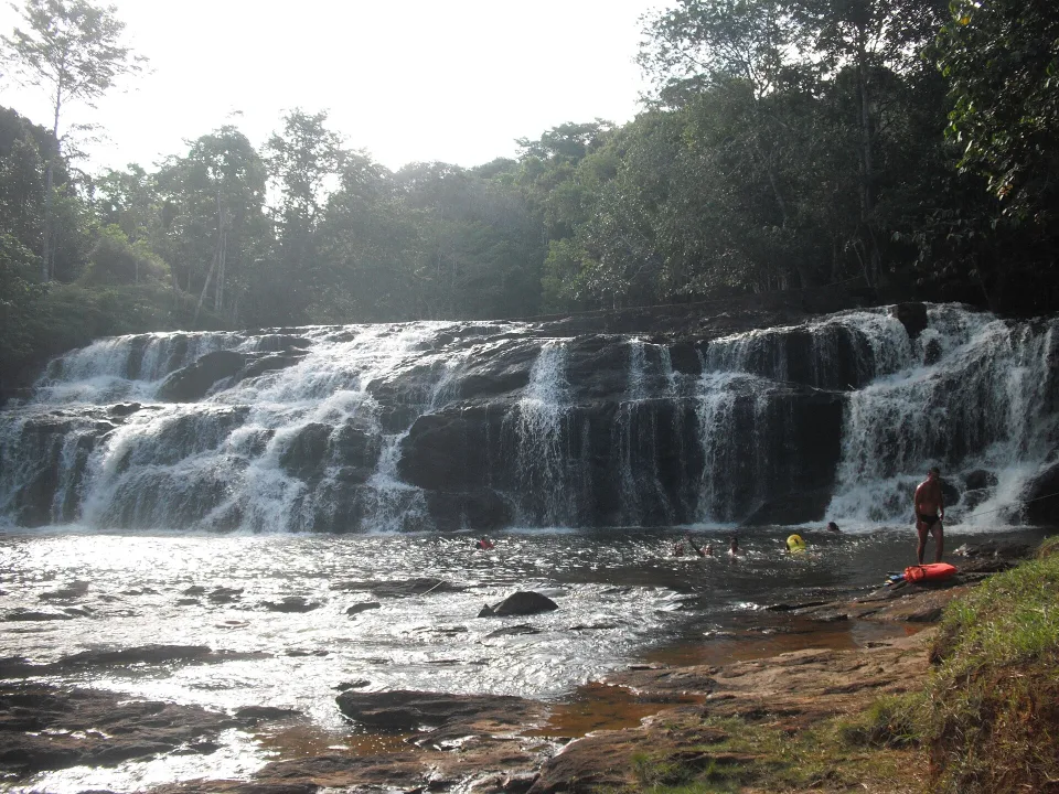 Tijuípe waterfall near Itacaré, Bahia