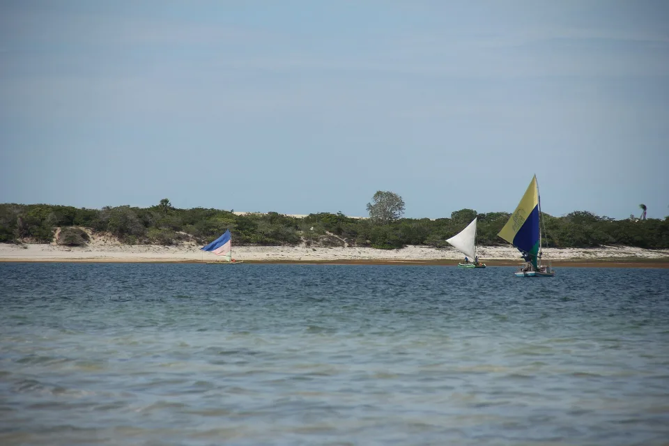 Lagoa do Paraíso near Jericoacoara, Ceará