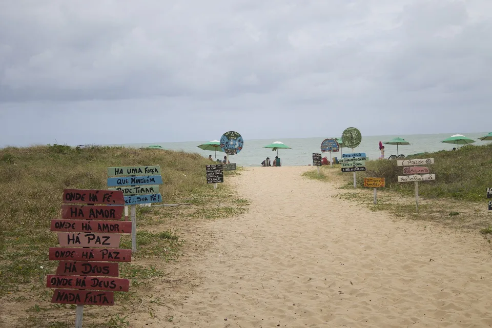 Cabo Branco beach in João Pessoa, Paraíba