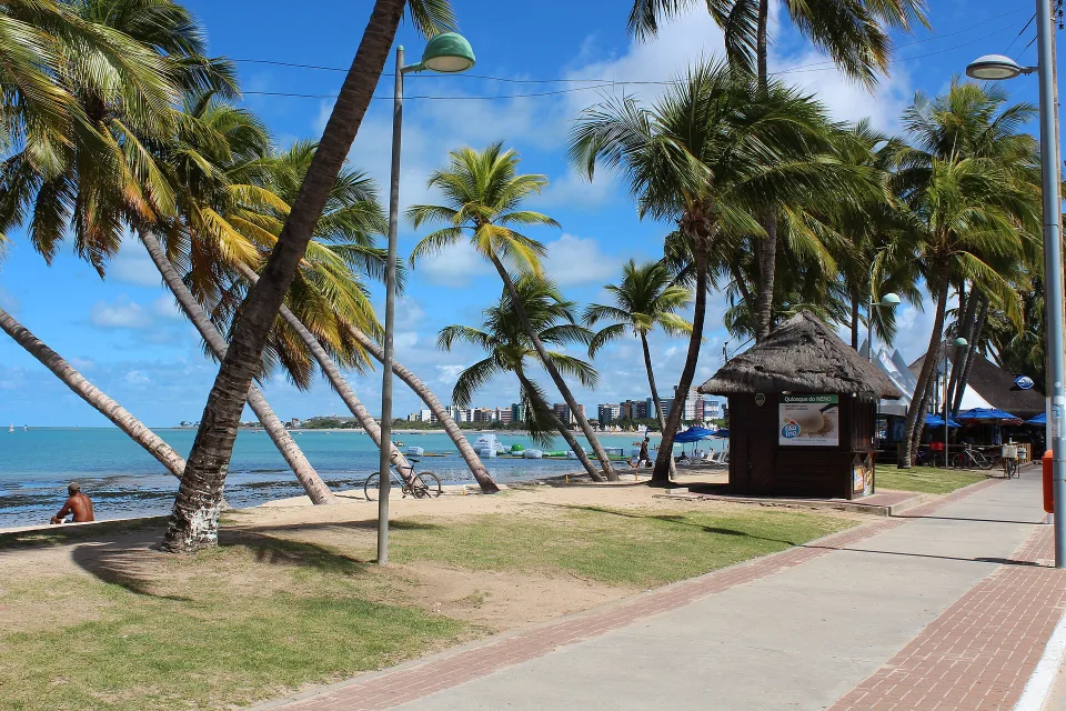 Ponta Verde waterfront in Maceió