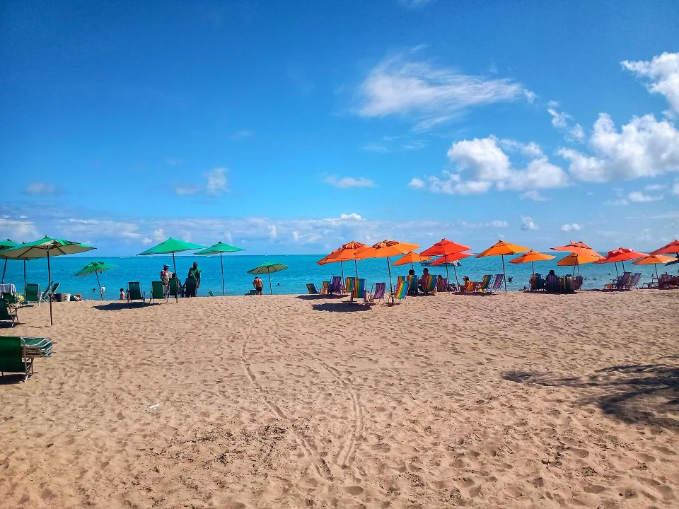 Pajuçara Beach in Maceió, Alagoas
