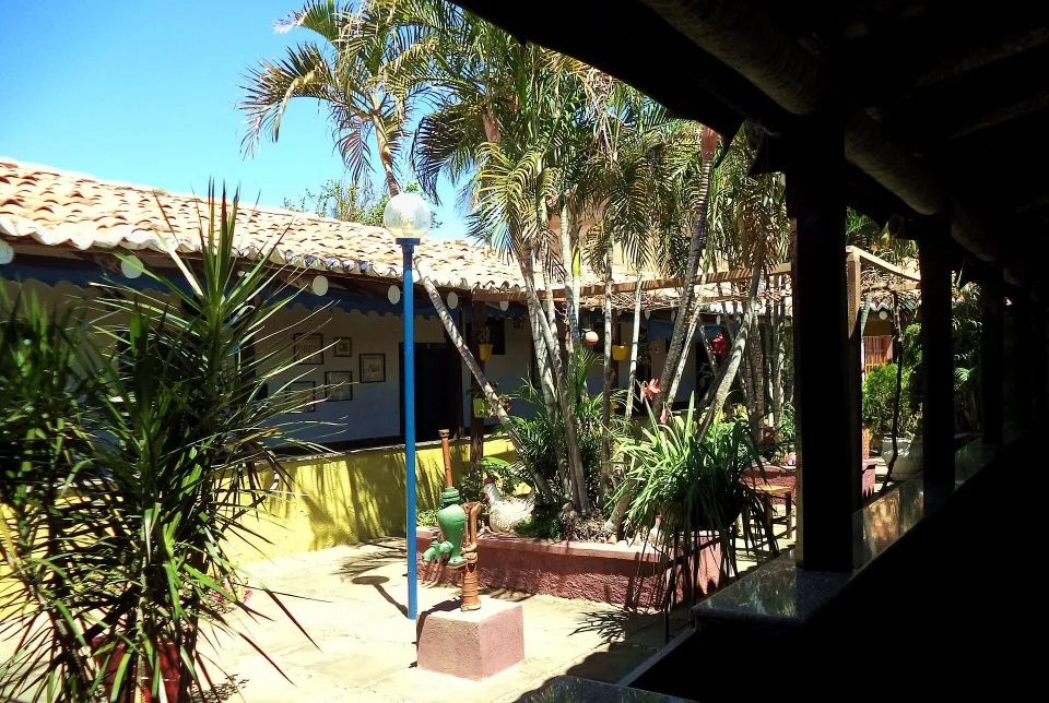 Courtyard of Casa do Cônego