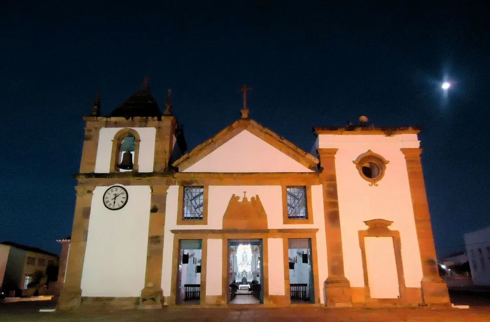 Catedral de Nossa Senhora das Vitórias en la histórica Oeiras, Piauí