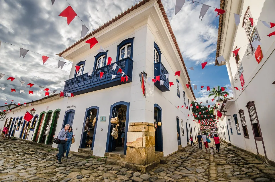 Historisches Kolonialzentrum von Paraty im Bundesstaat Rio de Janeiro