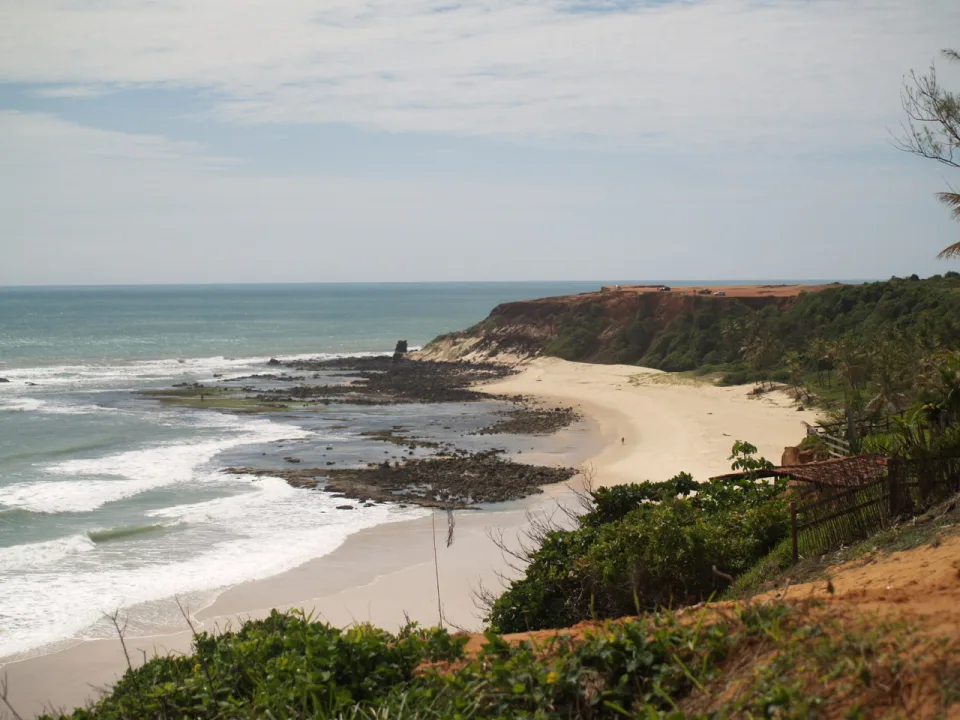 Chapadão cliff viewpoint above Pipa, Rio Grande do Norte
