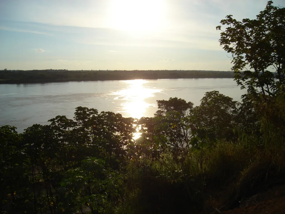 Sunset on the Madeira River