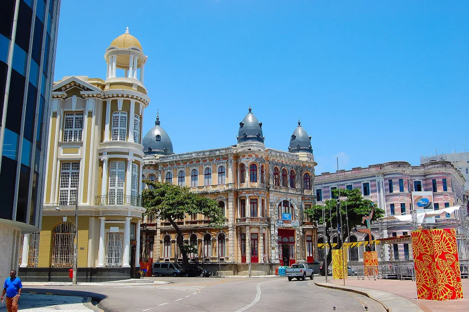 Marco Zero in Recife Antigo