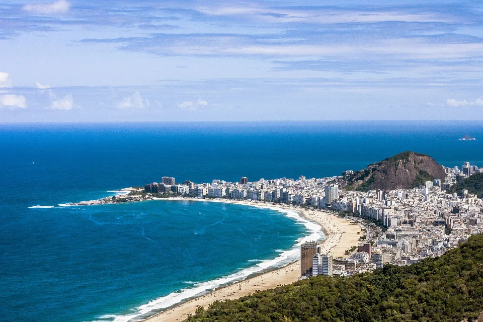 Luftaufnahme von Rio de Janeiro, Brasilien