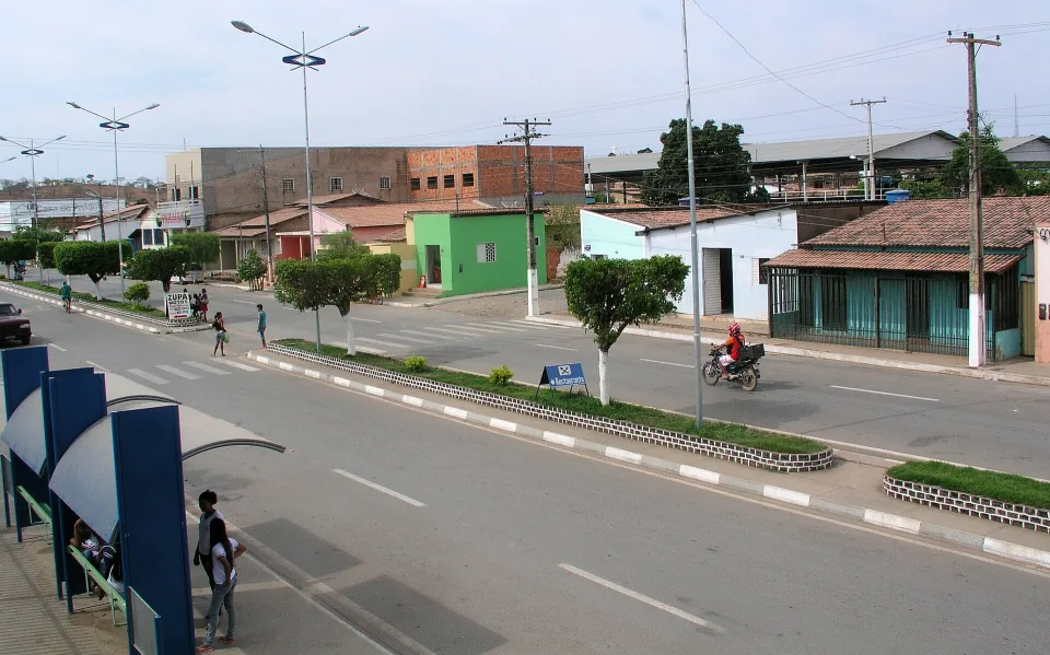 Paisaje cerca de São Desidério en el oeste de Bahia