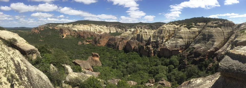 Boqueirão da Pedra Furada landscape in Serra da Capivara
