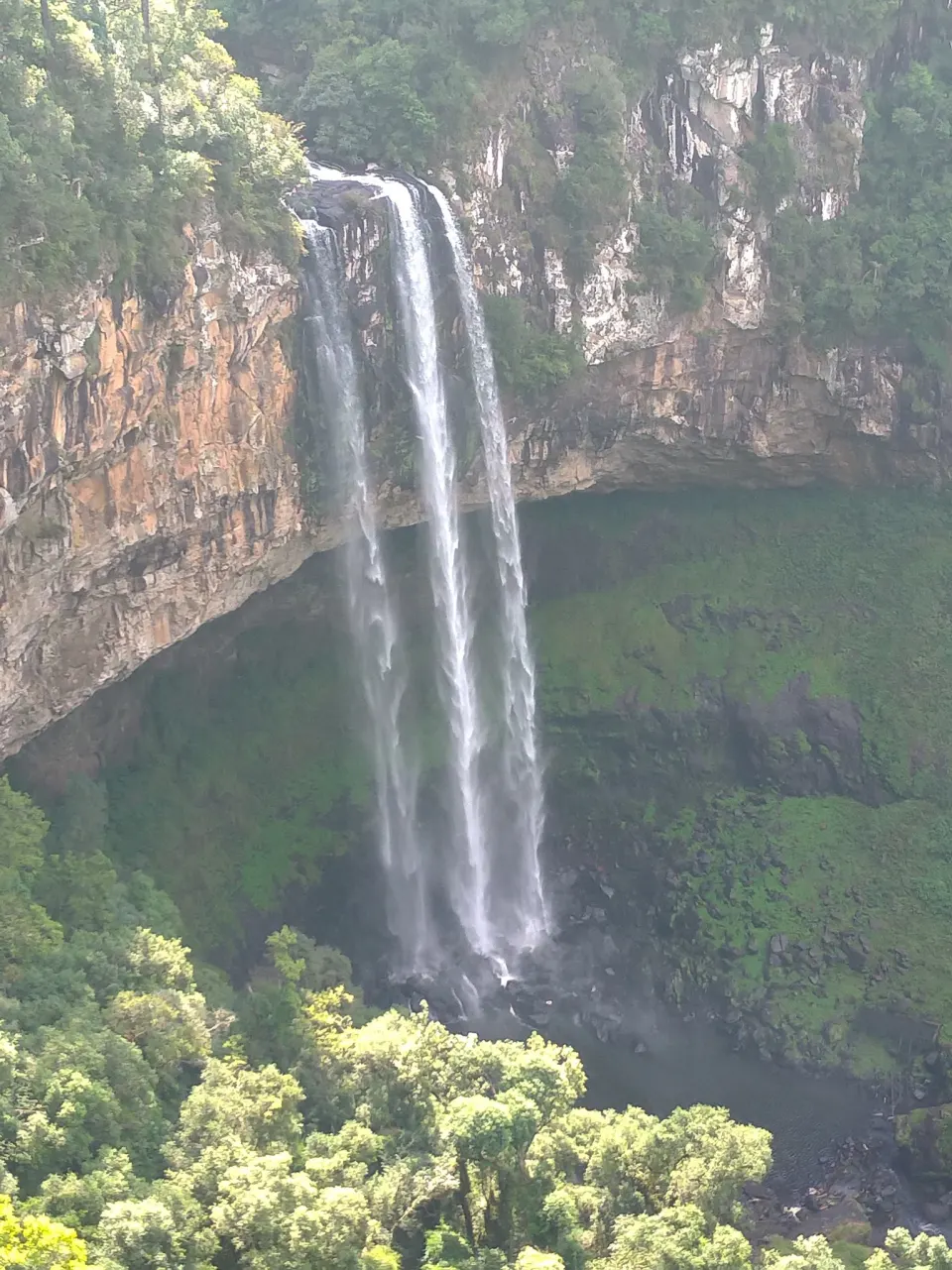 Caracol waterfall in Canela, Serra Gaúcha