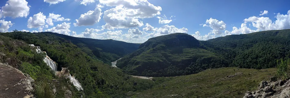 Guartelá canyon panorama