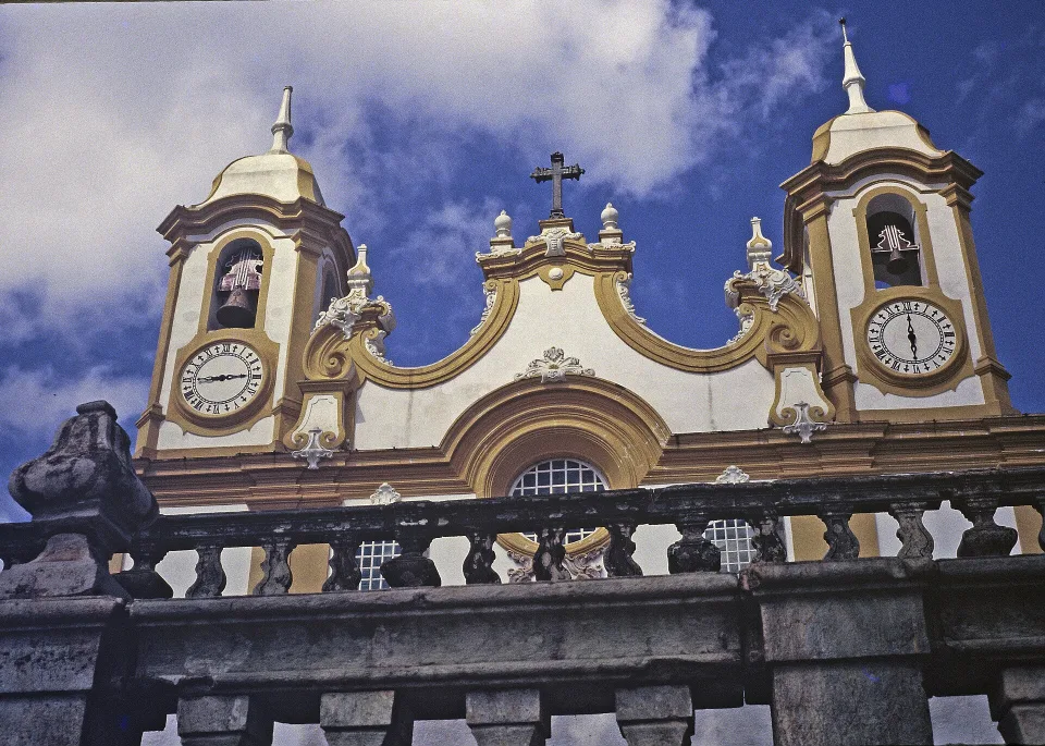 Matriz de Santo Antônio church in historic Tiradentes, Minas Gerais