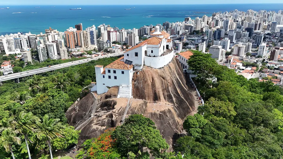 Convento da Penha above Vila Velha, Espírito Santo