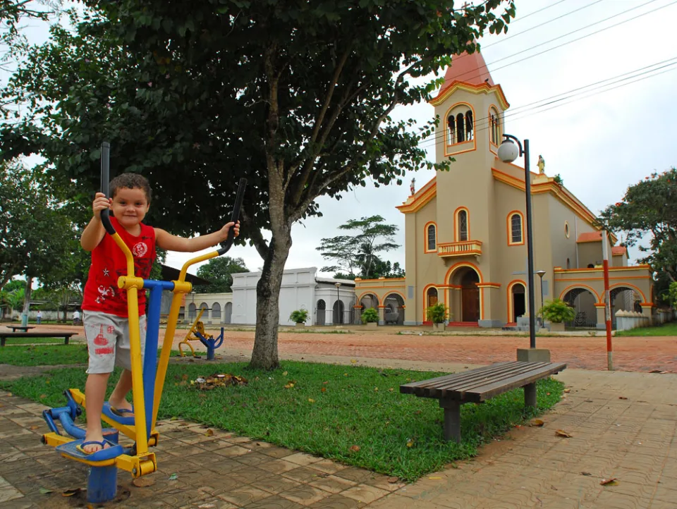 Praça São Sebastião in Xapuri, Acre