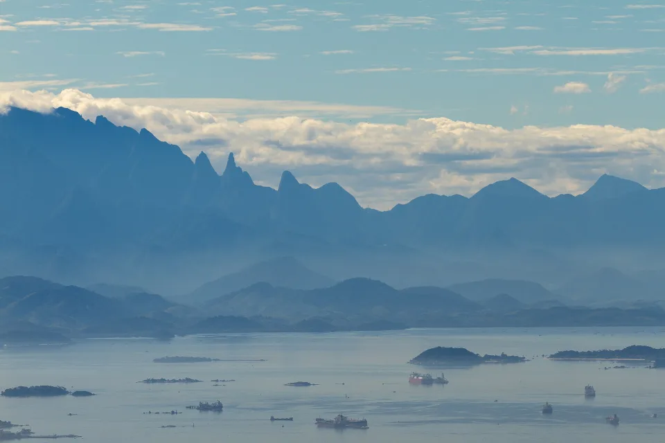 Serra dos Órgãos mountains in Rio de Janeiro state
