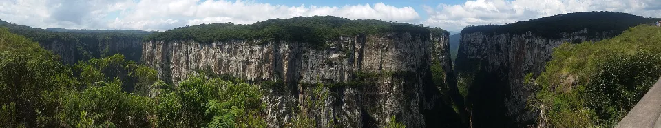 Panorama of Itaimbezinho Canyon in Rio Grande do Sul