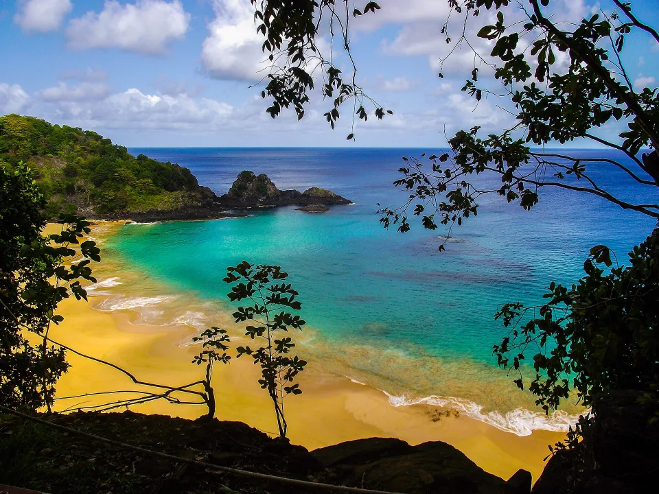 Conceição Beach on Fernando de Noronha, Brazil